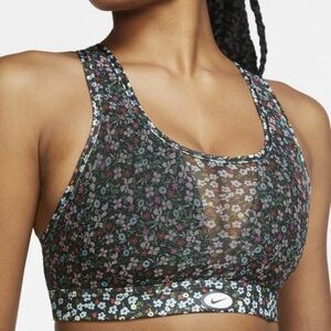 Nike Swoosh Medium Support Padded Printed Bra | L NEW without tags!